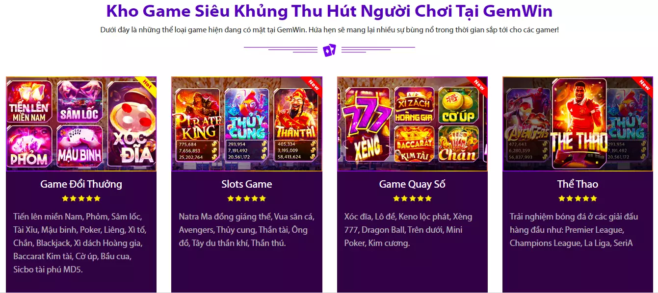 Tai Gemwin - Cổng game sở hữu chính sách bảo mật top 1 Châu Á - gemwin